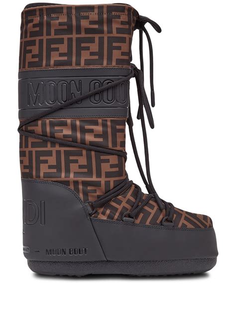 fendi roma moon boots|Fendi moon boots women.